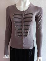 Grijs vestje met tressen van Superstar, vest maat M, Maat 38/40 (M), Ophalen of Verzenden, Zo goed als nieuw, Grijs
