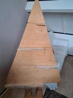 Houten kerstboom 1.56 bij 90 cm, Diversen, Kerst, Ophalen, Zo goed als nieuw