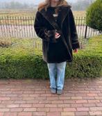 Bontjas winterjas met capuchon XXL kunstbont, Bruin, Maat 46/48 (XL) of groter, Ophalen of Verzenden, Zo goed als nieuw