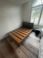 Bed, Ophalen, Gebruikt, Tweepersoons, Hout