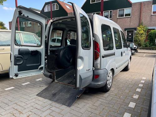 Renault Kangoo Rolstoel auto 3+1 1.4 RN Euro 2000 2001 Grijs, Auto's, Renault, Particulier, Kangoo, Aangepast voor mindervaliden