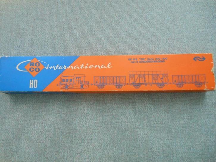NS Roco goederentreintje, Hobby en Vrije tijd, Modeltreinen | H0, Zo goed als nieuw, Wagon, Gelijkstroom, Roco, NS, Ophalen of Verzenden