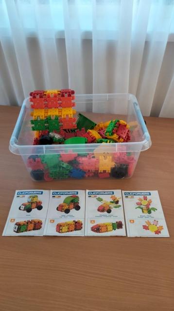 4 Clickformers in doos beschikbaar voor biedingen