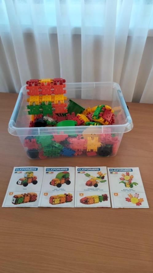 4 Clickformers in doos, Kinderen en Baby's, Speelgoed | Bouwstenen, Zo goed als nieuw, Overige merken, Ophalen