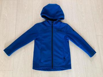 Softshell jas Hema 134/140 blauw beschikbaar voor biedingen