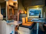 LUXE BUSCAMPER POSSL THE GETAWAY 5,99 AIRCO DWARSBED DINETTE, Caravans en Kamperen, Campers, Ringverwarming, Pössl, Koelkast, 5 tot 6 meter