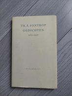 Th. A. Sontrop " Gedichten" 1962-1996 gebonden linnen, Eén auteur, Ophalen of Verzenden, Zo goed als nieuw, Th. A. Sontrop