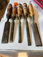 5 houtbijtels in een koop !, Ophalen of Verzenden