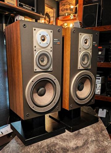 SONY SS-E55 • VINTAGE SET MET GARANTIE  beschikbaar voor biedingen