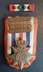 Ereteken Orde en Vrede + Baton + 4 gespen 1946-1949, Ophalen of Verzenden, Landmacht, Nederland