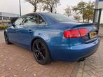 Audi A4 Limousine 1.8 TFSI S-Line Edition Airco/ECC,Navigati, Euro 5, Zwart, 4 cilinders, Blauw