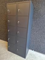 NWE Industriële lockerkast 10 kluisjes zwartgrijs, Huis en Inrichting, Kasten | Lockerkasten, Ophalen, Info@alrecu.nl, Nieuw, Landelijk industrieel