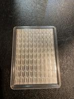 100 gram zilver in baartjes, Ophalen of Verzenden, Zilver