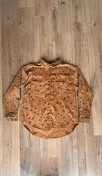 Guts & Gusto bruine sterrenblouse, Ophalen of Verzenden, Zo goed als nieuw, Maat 36 (S), Bruin