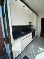 Complete Bruynzeel keuken – zelf demonteren na 24 mei, Ophalen, Gebruikt, Wit, Graniet of Steen