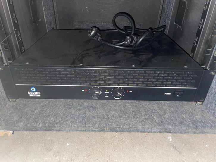 Devine versterker (MA-600), Muziek en Instrumenten, Versterkers | Keyboard, Monitor en PA, Gebruikt, 500 tot 1000 watt, Ophalen