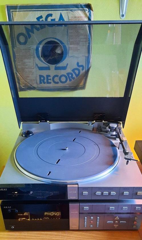 Te koop akai am-m5 versterker en ap-m5 platenspeler 🟢, Audio, Tv en Foto, Stereo-sets, Akai, Ophalen