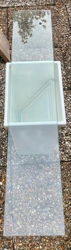 Rechthoekige Glasplaat 110x20x5 cm, Doe-het-zelf en Verbouw, Glas en Ramen, Ophalen, Zo goed als nieuw