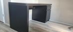 IKEA MALM bureau zwart met bureau stoel, Huis en Inrichting, Ophalen, Gebruikt, Bureau