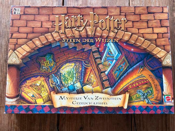 Harry Potter Mysterie van Zweinstein Bordspel, Hobby en Vrije tijd, Gezelschapsspellen | Bordspellen, Gebruikt, Drie of vier spelers