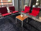 Loungeset, Tuin en Terras, Tuinsets en Loungesets, Ophalen, Gebruikt, Bijzettafel, Loungeset