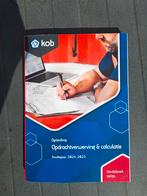 Studieboek Opdrachtverwerving & calculatie, Boeken, J.P.A. van der Doelen, L. van den Berg, P.L. Cusveller, Zo goed als nieuw