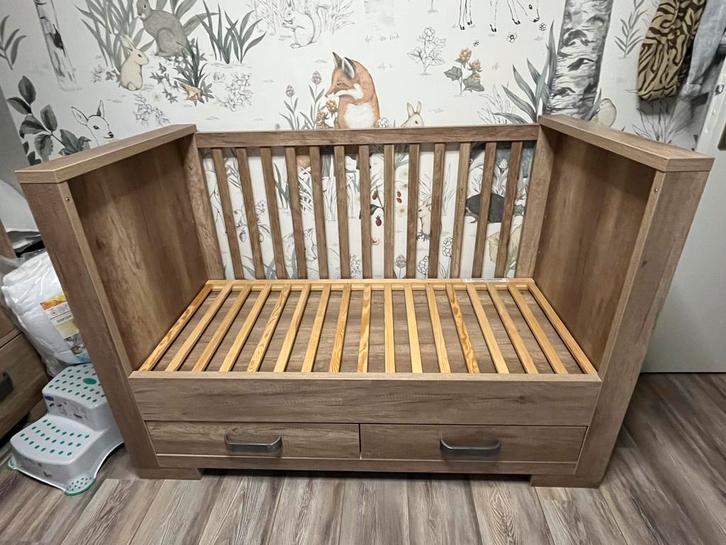 Brent oldwood ledikant bed, Kinderen en Baby's, Kinderkamer | Bedden, Zo goed als nieuw, Minder dan 140 cm, Minder dan 70 cm, Ophalen