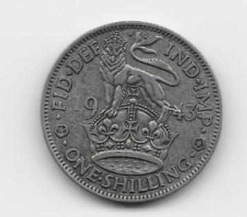 Verenigd Koninkrijk 1 shilling 1943 KM# 853