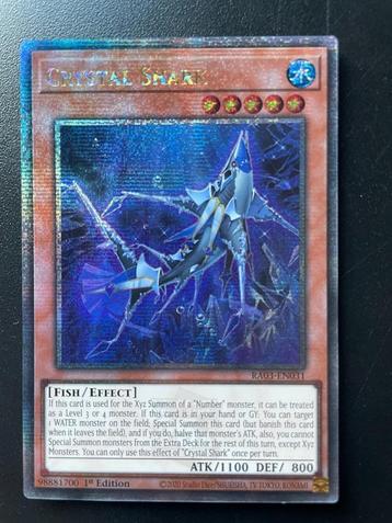 Crystal Shark (V.5 - Quarter Century Secret Rare) beschikbaar voor biedingen