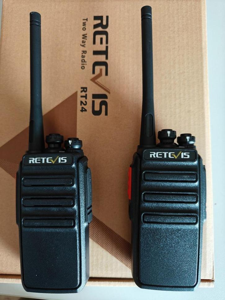 Set van 2x Retevis RT24V Freenet portofoons NIEUW, Telecommunicatie, Portofoons en Walkie-talkies, Nieuw, Ophalen of Verzenden