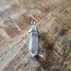 Bergkristal hanger, Sieraden, Tassen en Uiterlijk, Edelstenen, Ophalen of Verzenden, Zo goed als nieuw