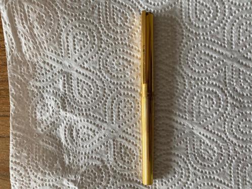 St Dupont de Paris vulpen 925, 18 krt goud verguld, Verzamelen, Pennenverzamelingen, Zo goed als nieuw, Vulpen, Overige merken