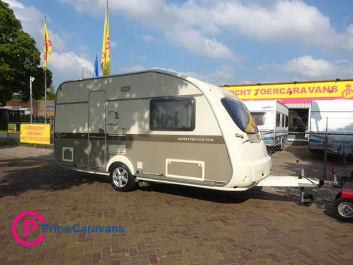 Avento Gran turismo 430 TCB Enkele Bedden+Mover, Caravans en Kamperen, Caravans, Bedrijf, tot en met 2, 1000 - 1250 kg, Avento