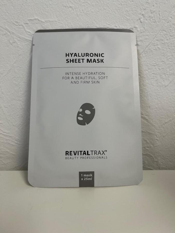 Revitaltrax Hyaluron Sheet masker - gezichtsmasker, Sieraden, Tassen en Uiterlijk, Uiterlijk | Gezichtsverzorging, Nieuw, Verzorging