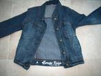 nieuwstaat: Europe Kids donkerblauw spijkerjasje in maat 140, Europe Kids, Meisje, Ophalen of Verzenden, Zo goed als nieuw