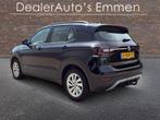 Volkswagen T-Cross 1.0 TSI ECC NAVIGATIE CAMERA SPORTSTOELEN, Gebruikt, 116 pk, Zwart, Origineel Nederlands