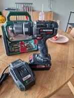 Parkside  boormachine bouwlamp, Ophalen of Verzenden, Gebruikt, Boormachine