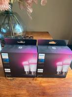 Philips Hue White and Color Ambiance E27 Lampen, Huis en Inrichting, Lampen | Losse lampen, Led-lamp, Minder dan 30 watt, Soft of Flame