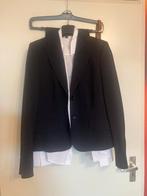 Zwart Esprit pak met pantalon en blouse, Kleding | Dames, Jasjes, Kostuums en Pakken, Maat 38/40 (M), Kostuum of Pak, Zwart, Nieuw