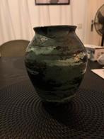 Vintage duitse Aardewerk Vaas, Huis en Inrichting, Woonaccessoires | Vazen, Gebruikt, 50 tot 75 cm, Aardewerk of Porselein, Ophalen of Verzenden