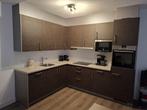 Keuken, Huis en Inrichting, Ophalen, Bruin, Hoekkeuken, Zo goed als nieuw