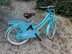 Nogan Vintage Transportfiets 20 inch Meisjes Aqua Blauw, Fietsen en Brommers, Fietsen | Meisjes, Ophalen, Gebruikt, Handrem, 20 inch