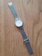 Rosefield zilveren dames horloge, Overige merken, Staal, Polshorloge, Ophalen of Verzenden