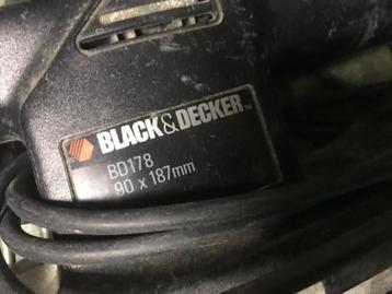 B&D vlak schuurmachine vlakschuurmachine beschikbaar voor biedingen