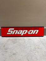Retro metalen reclame wandbordje Snap-on mancave bar café, Ophalen of Verzenden, Zo goed als nieuw, Reclamebord