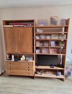 Deens vintage design wandmeubel, Ophalen, Gebruikt, 200 cm of meer, 75 cm of meer