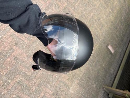 Scooter helm, Motoren, Kleding | Motorhelmen, Overige typen, M, Overige merken, Tweedehands, Ophalen of Verzenden