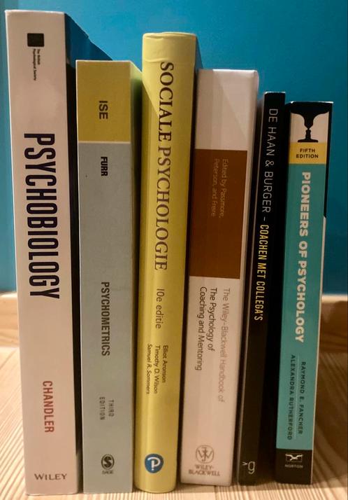 Studieboeken psychologie & personeelswetenschappen, Boeken, Studieboeken en Cursussen, Zo goed als nieuw, WO, Alpha, Ophalen of Verzenden