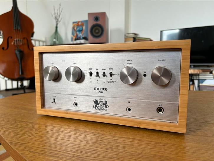 iFi Stereo 50 / EL84 buizenversterker speaker headphone amp, Audio, Tv en Foto, Buizenversterkers, Versterker, Ophalen of Verzenden