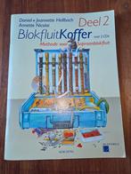 Blokfluit Koffer Deel 2 met 2 CDs, Gebruikt, Klassiek, Les of Cursus, Ophalen of Verzenden